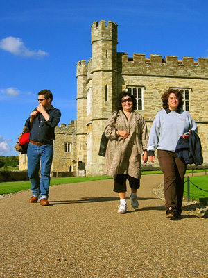 English Country Walks group at Leeds Castle