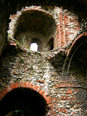 Ruins of St Botolph's Priory in Colchester