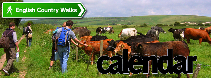 English Country Walks - Calendar